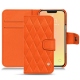 Funda de piel Apple iPhone 13 mini - Orange fluo - Couture