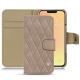 レザーケース Apple iPhone 13 mini - Taupe vintage - Couture