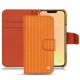 レザーケース Apple iPhone 13 mini - Abaca arancio