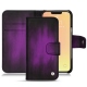 Apple iPhone 13 mini leather case - Violet Patine