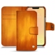 Custodia in pelle Apple iPhone 13 mini - Orange Patine