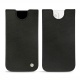 レザーケース Apple iPhone 13 mini - Negre poudro