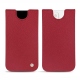 Capa em pele Apple iPhone 13 mini - Rouge passion