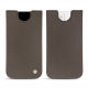 Apple iPhone 13 mini leather pouch - Gris Veggie