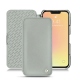 Apple iPhone 13 mini leather case - Gris ( Nappa - Pantone W428C ) 