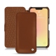Custodia in pelle Apple iPhone 13 mini - Marron ( Nappa - Pantone 1615C ) 