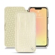 Funda de piel Apple iPhone 13 mini - Crocodile milk