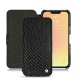 Housse cuir Apple iPhone 13 mini - Serpent nero