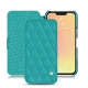 Custodia in pelle Apple iPhone 13 mini - Bleu fluo - Couture