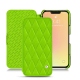 가죽 커버 Apple iPhone 13 mini - Vert fluo - Couture