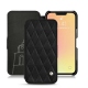 Funda de piel Apple iPhone 13 mini - Negre poudro - Couture