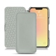 Lederschutzhülle Apple iPhone 13 mini - Gris PU