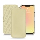 Lederschutzhülle Apple iPhone 13 mini - Beige PU