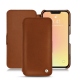 Funda de piel Apple iPhone 13 mini - Marron Veggie