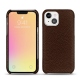 Funda de piel Apple iPhone 13 mini - Châtaigne ( Pantone 476C ) 