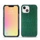 Custodia in pelle Apple iPhone 13 mini - Crocodile pino