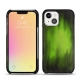 Funda de piel Apple iPhone 13 mini - Vert Patine