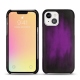 Funda de piel Apple iPhone 13 mini - Violet Patine