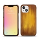 Custodia in pelle Apple iPhone 13 mini - Doré Patine
