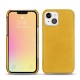 Custodia in pelle Apple iPhone 13 mini - Jaune soulèu