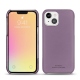 Lederschutzhülle Apple iPhone 13 mini - Lilas PU