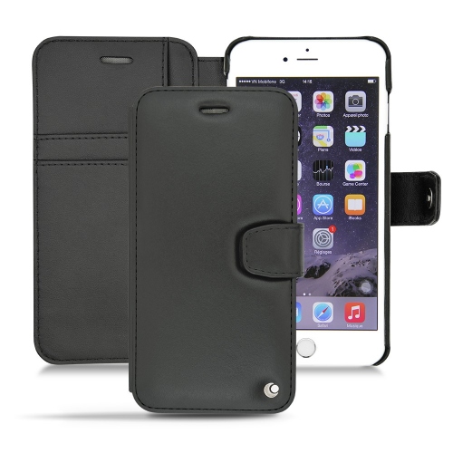 Apple iPhone 6  leather case - Noir ( Nappa - Black ) 