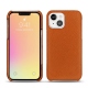 Custodia in pelle Apple iPhone 13 mini - Orange vibrant