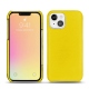 Funda de piel Apple iPhone 13 - Jaune fluo