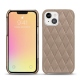 Custodia in pelle Apple iPhone 13 - Taupe vintage - Couture