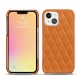 Custodia in pelle Apple iPhone 13 - Mandarine vintage - Couture