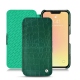 Housse cuir Apple iPhone 13 - Crocodile pino