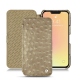Housse cuir Apple iPhone 13 - Autruche desert