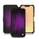 Capa em pele Apple iPhone 13 - Violet Patine