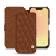 Capa em pele Apple iPhone 13 - Marron - Couture ( Nappa - Pantone 1615C ) 