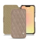 Apple iPhone 13 leather case - Taupe vintage - Couture