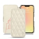 Custodia in pelle Apple iPhone 13 - Blanc escumo - Couture