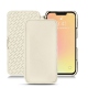 Apple iPhone 13 leather case - Blanc PU