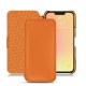 Apple iPhone 13 leather case - Orange PU