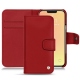 Custodia in pelle Apple iPhone 13 - Rouge ( Nappa - Pantone 199C ) 