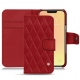 硬质真皮保护套 Apple iPhone 13 - Rouge - Couture ( Nappa - Pantone 199C ) 