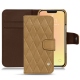 Apple iPhone 13 leather case - Sable vintage - Couture
