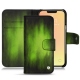 Capa em pele Apple iPhone 13 - Vert Patine