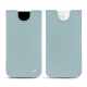 Apple iPhone 13 leather pouch - Bleu ciel ( Nappa - Pantone 277C ) 