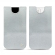 Funda de piel Apple iPhone 13 - Platinium ( Pantone 877C ) 