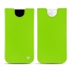 Funda de piel Apple iPhone 13 - Vert fluo