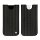 Custodia in pelle Apple iPhone 13 - Abaca nero