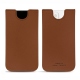 Apple iPhone 13 leather pouch - Marron PU