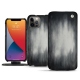 Apple iPhone 13 Pro leather case - Gris Patine