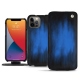 硬质真皮保护套 Apple iPhone 13 Pro - Bleu Patine