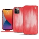 Capa em pele Apple iPhone 13 Pro - Rose Patine